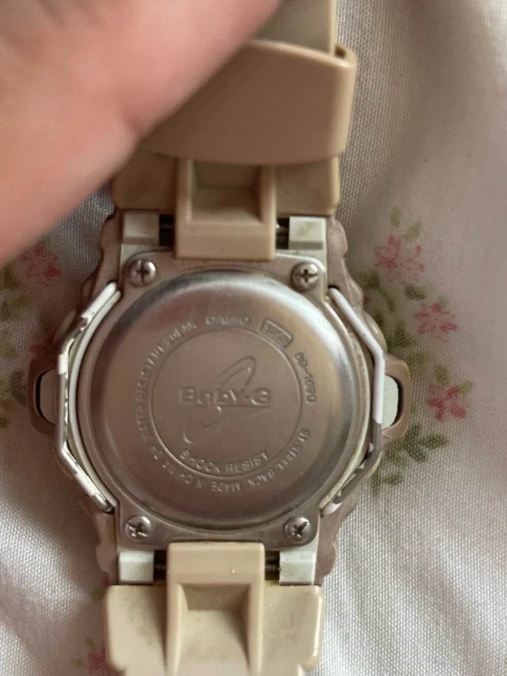 Women's Digital Watch in Metallic Taupe